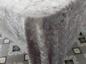 מפת שולחן - קטיפה