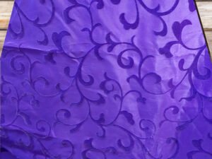 מפת שולחן - מעוטר סגול