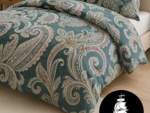 סט מצעים 100 כותנה מעוטרים