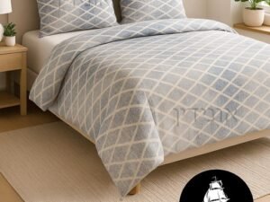 סט מצעים 100 כותנה מעוין