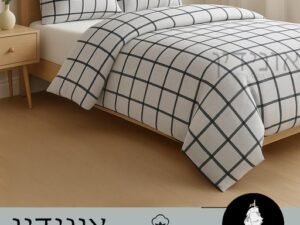 סט מצעים 100 כותנה פסקו