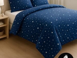 סט מצעים 100 כותנה כוכבים