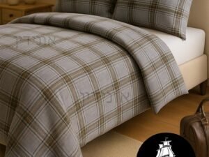 סט מצעים 100 כותנה פנינה